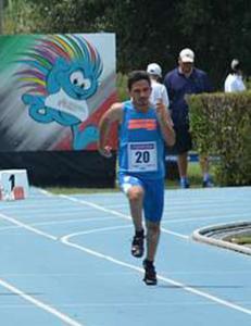 Simone Impelliccieri ai Campionati Italiani Junior di Rieti